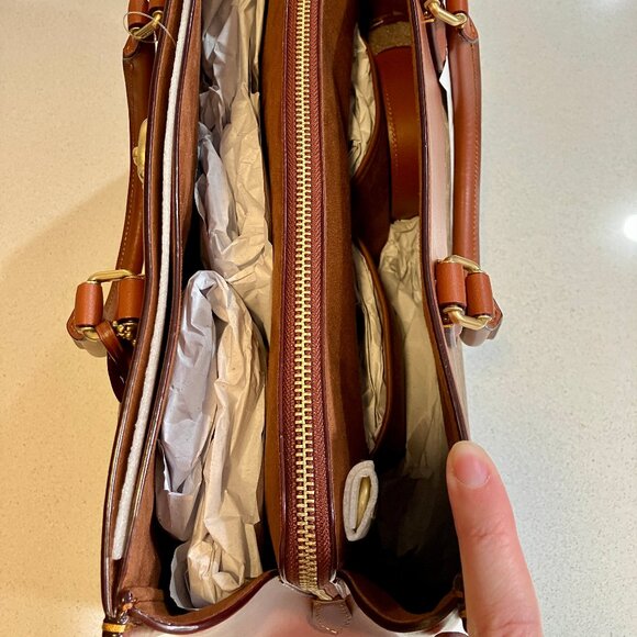 Coach Authentic CC Signature Brooke New Carryall Handbag - Picture 6 of 16